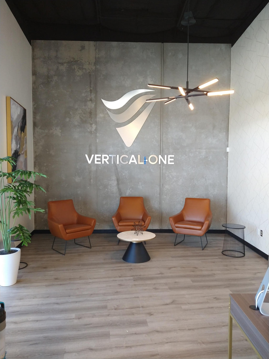Acrylic/Dibond Non-Lit Sign with Vinyl Graphics