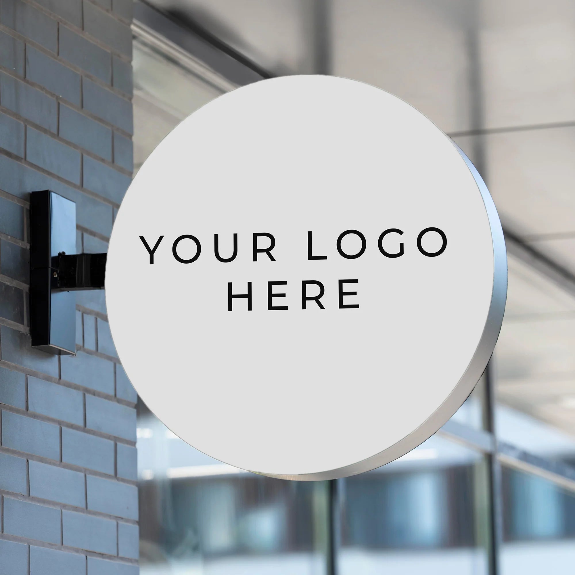 Logo Box Sign – Lighted Business Sign