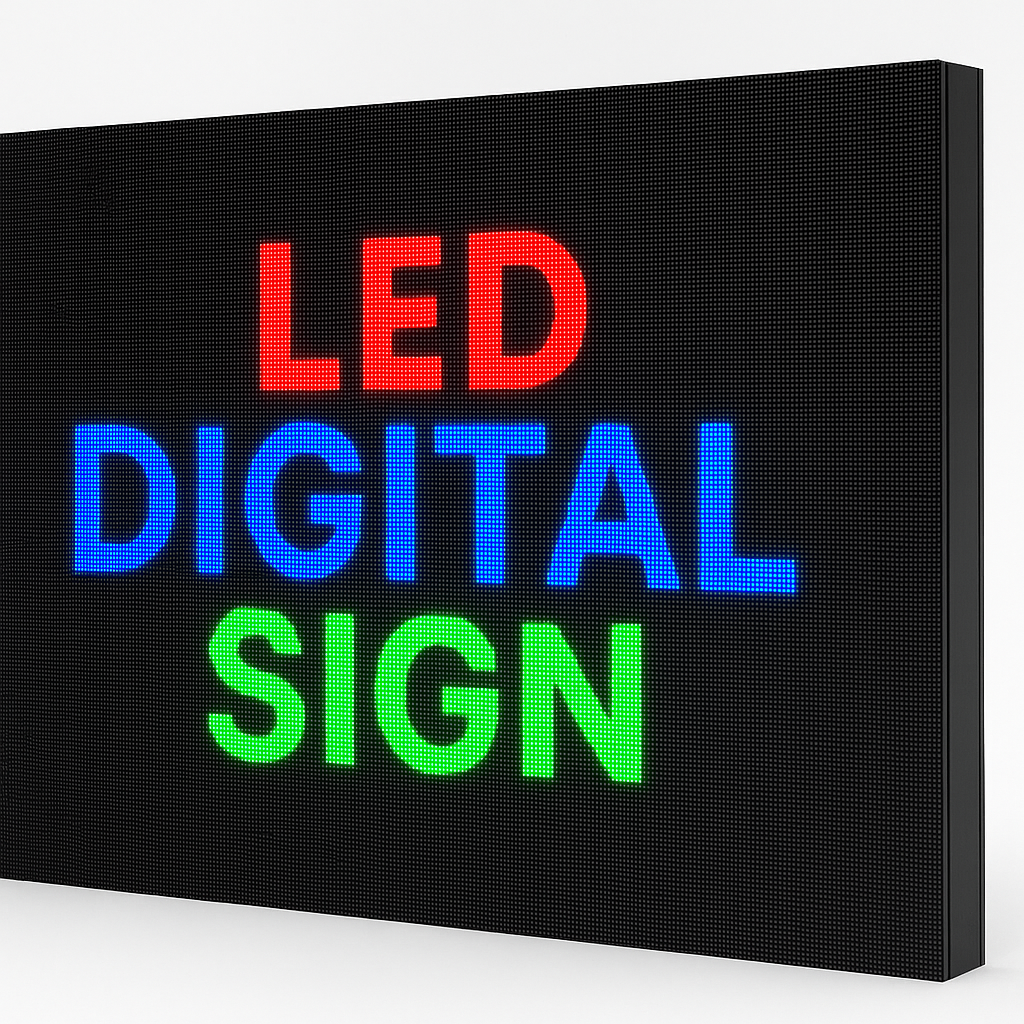Full Color Outdoor Digital Signs - Vibrant LED Displays