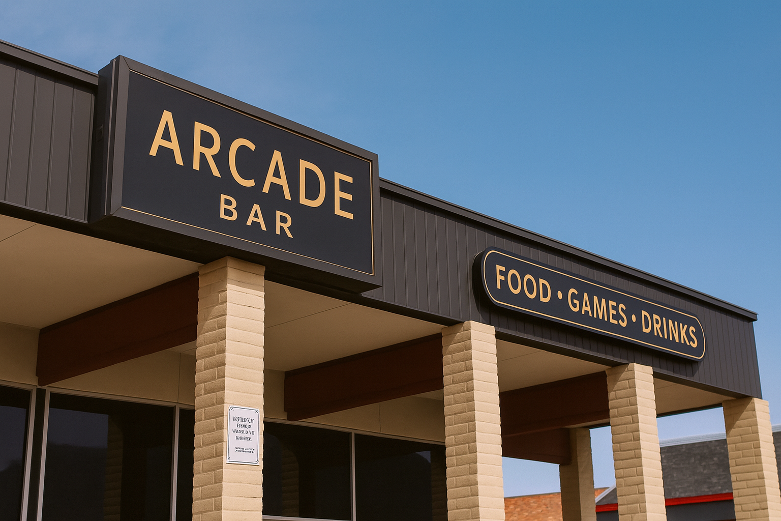 Logo Box Sign – Lighted Business Sign