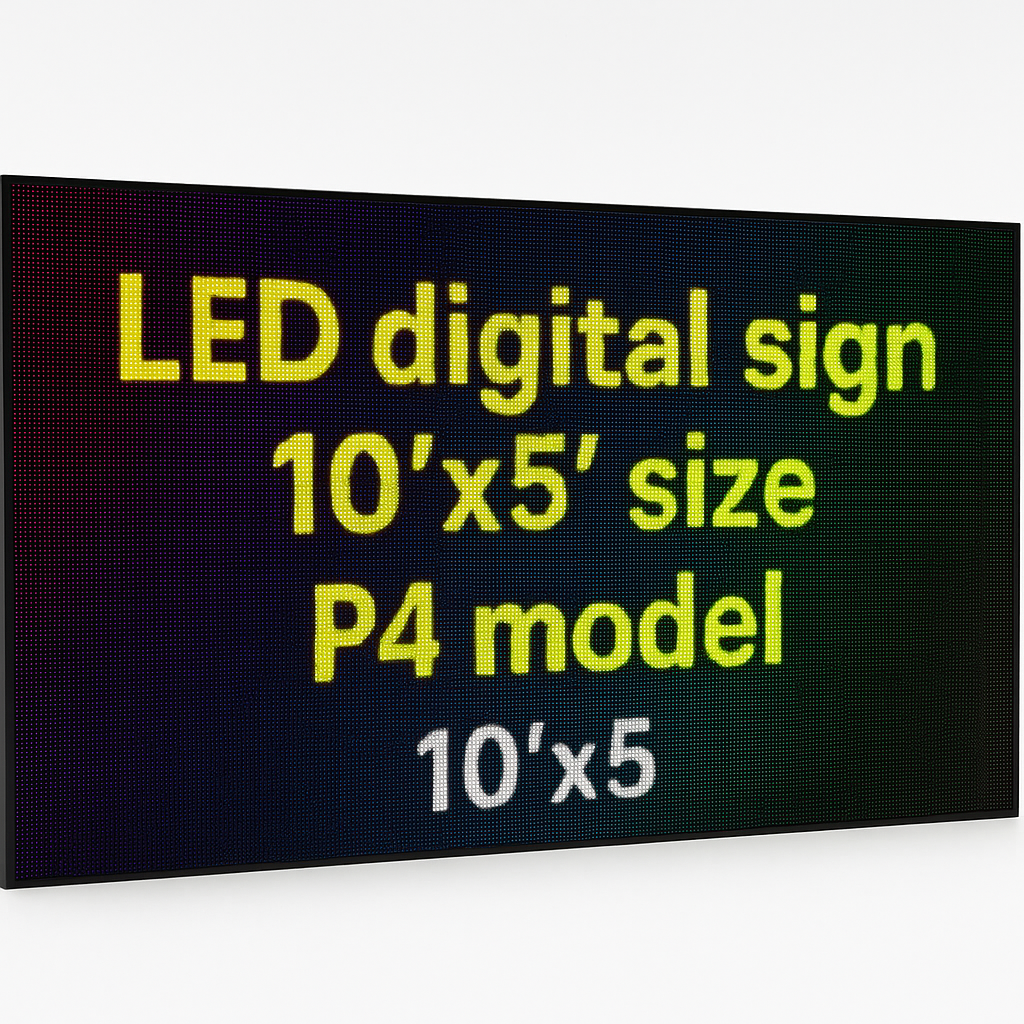 Full Color Outdoor Digital Signs - Vibrant LED Displays