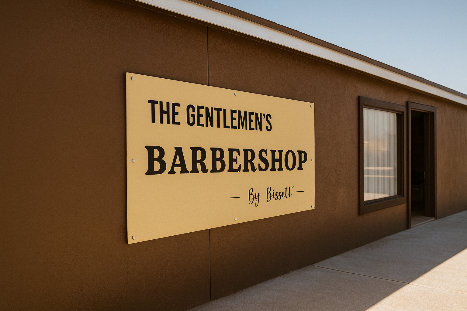 Acrylic/Dibond Non-Lit Sign with Vinyl Graphics
